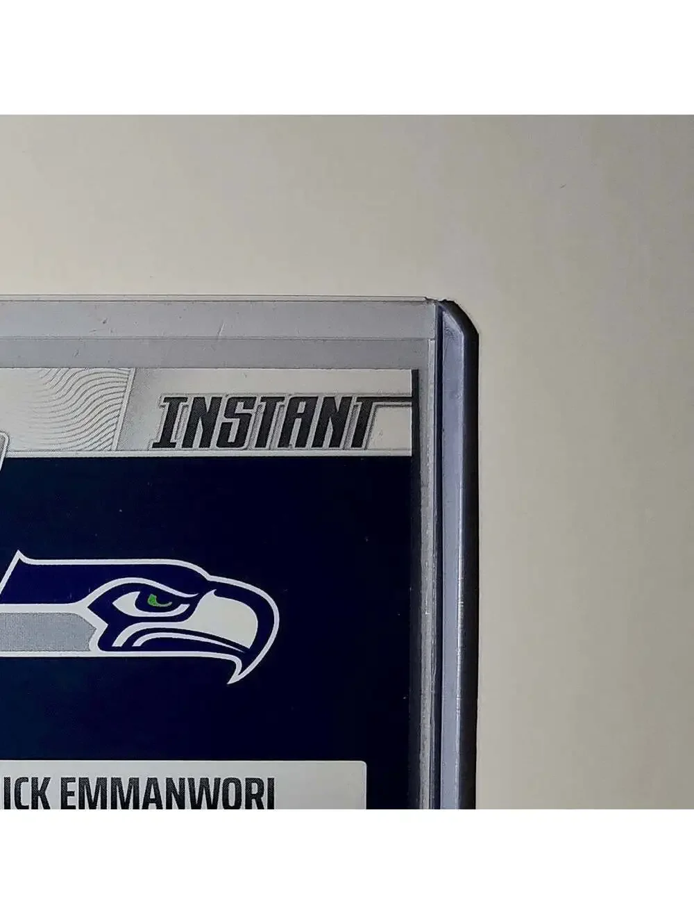 Nick Emmanwori Rookie 2026 Panini NFL Super Bowl LIX Champions #24 Card Seahawks